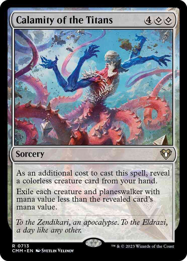 Calamity of the Titans [713] [Commander Masters] [Non-Foil]