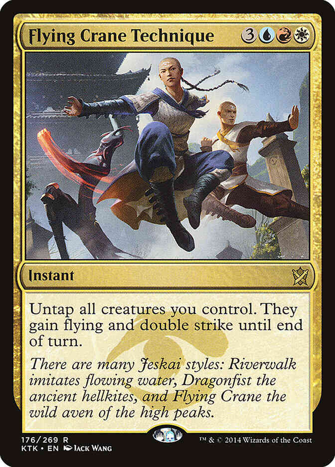 Flying Crane Technique [176] [Khans Of Tarkir] [Non-Foil]