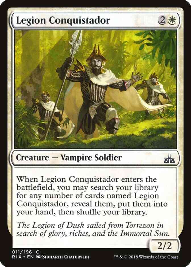 Legion Conquistador [11] [Rivals of Ixalan] [Non-Foil]