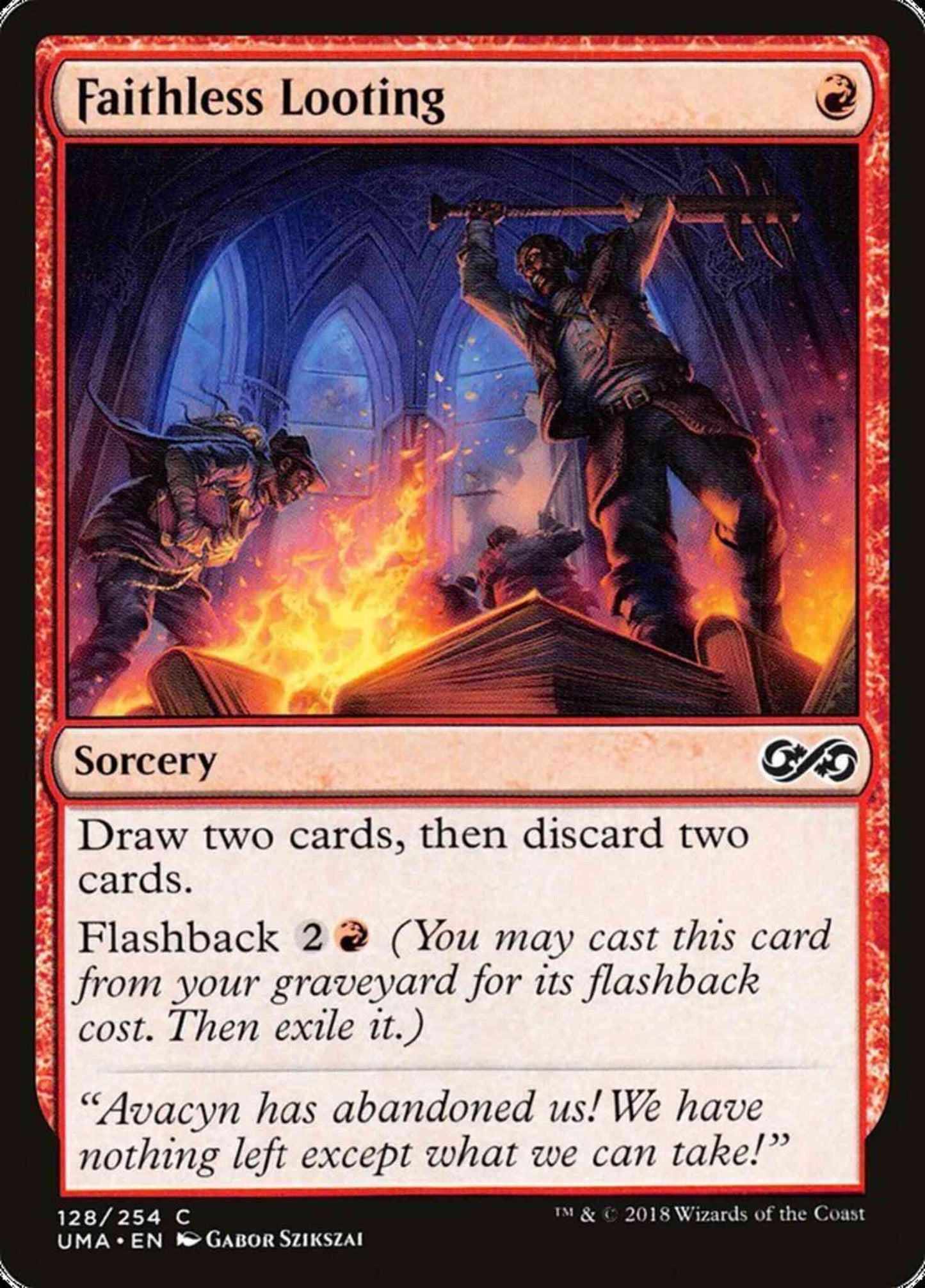 Faithless Looting [128] [Ultimate Masters] [Non-Foil]