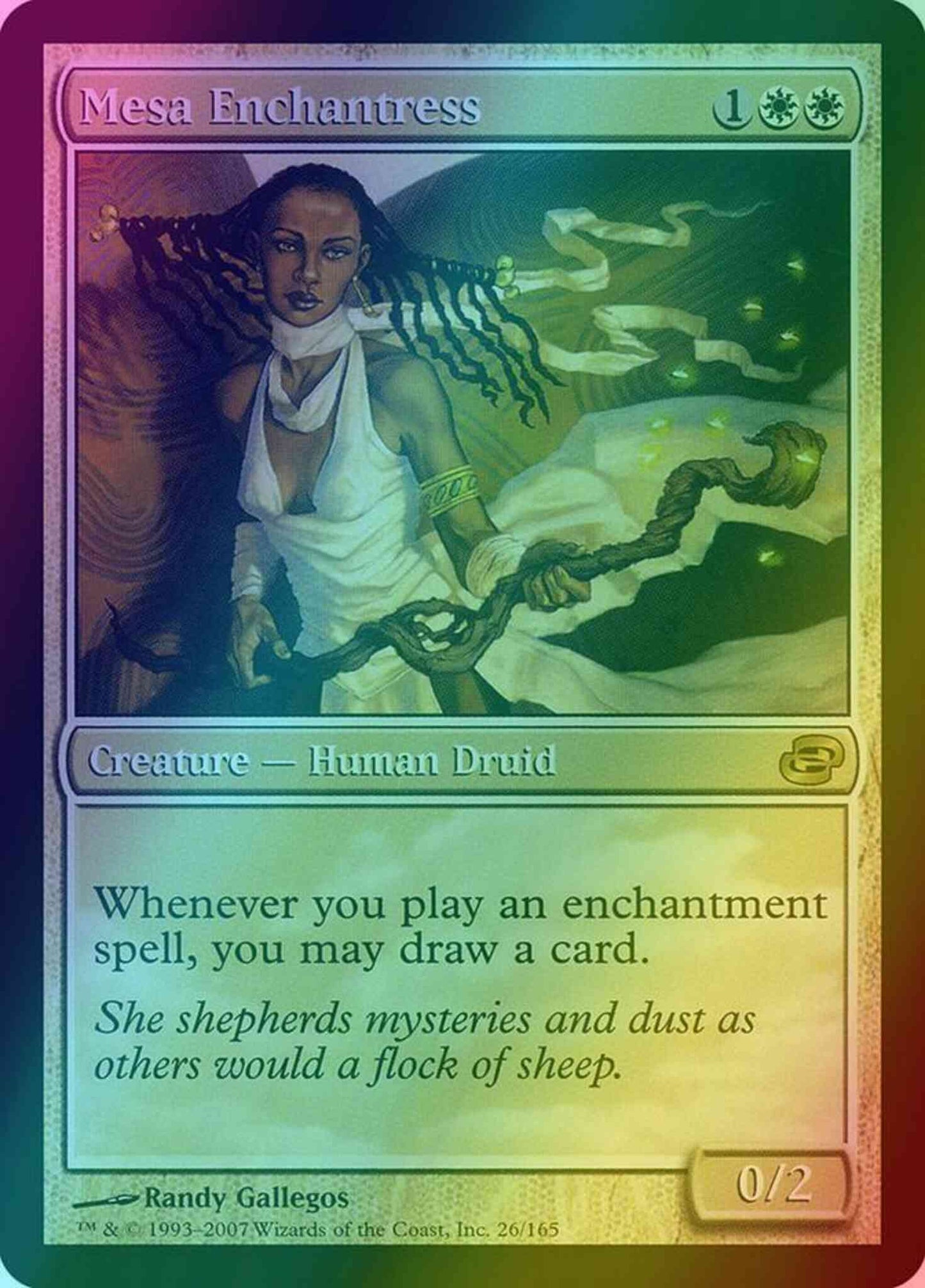Mesa Enchantress [26] [Planar Chaos] [Foil]