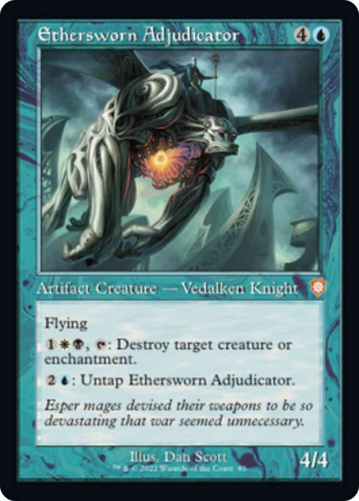 Ethersworn Adjudicator [83] [Retro Frame] [The Brothers' War: Commander] [Non-Foil]