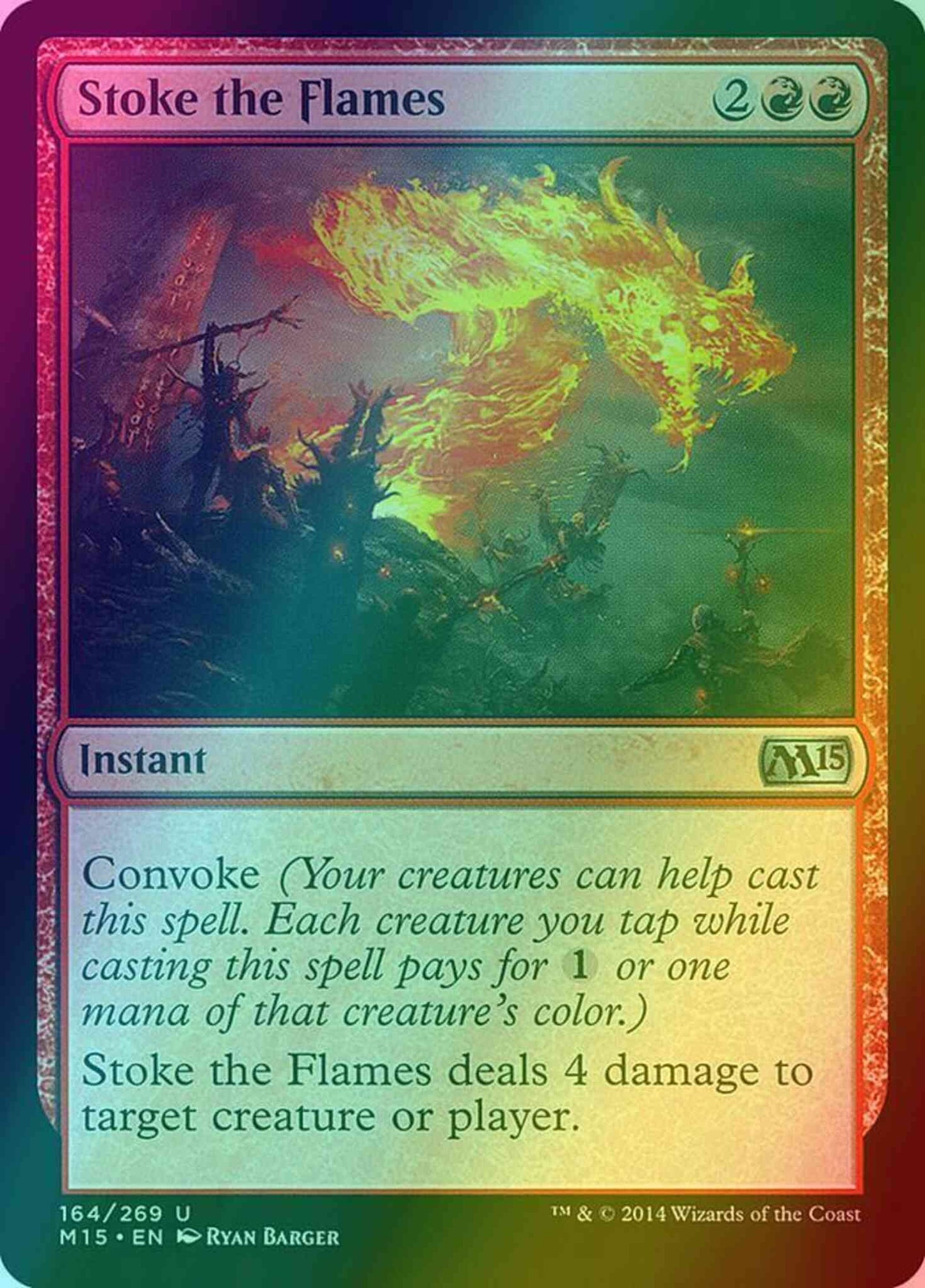 Stoke the Flames [164] [Magic 2015] [Foil]