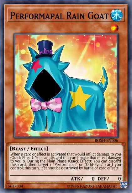 Performapal Rain Goat - LEDD-ENC09 - Common - 1st Edition