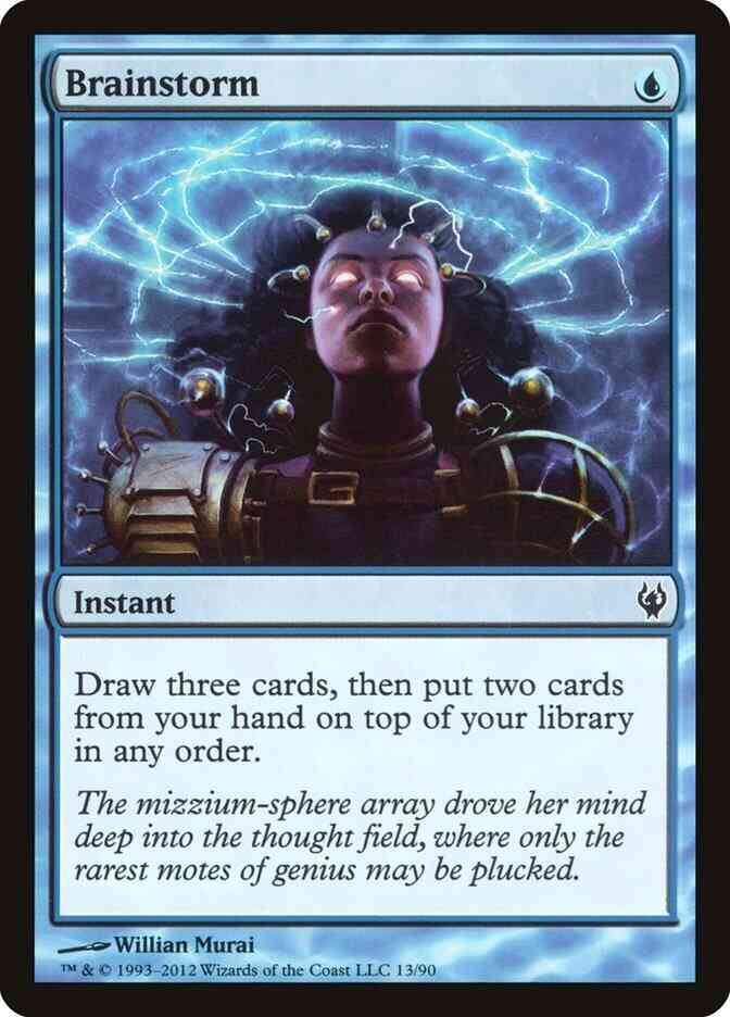Brainstorm [13] [Duel Decks Izzet vs Golgari] [Non-Foil]