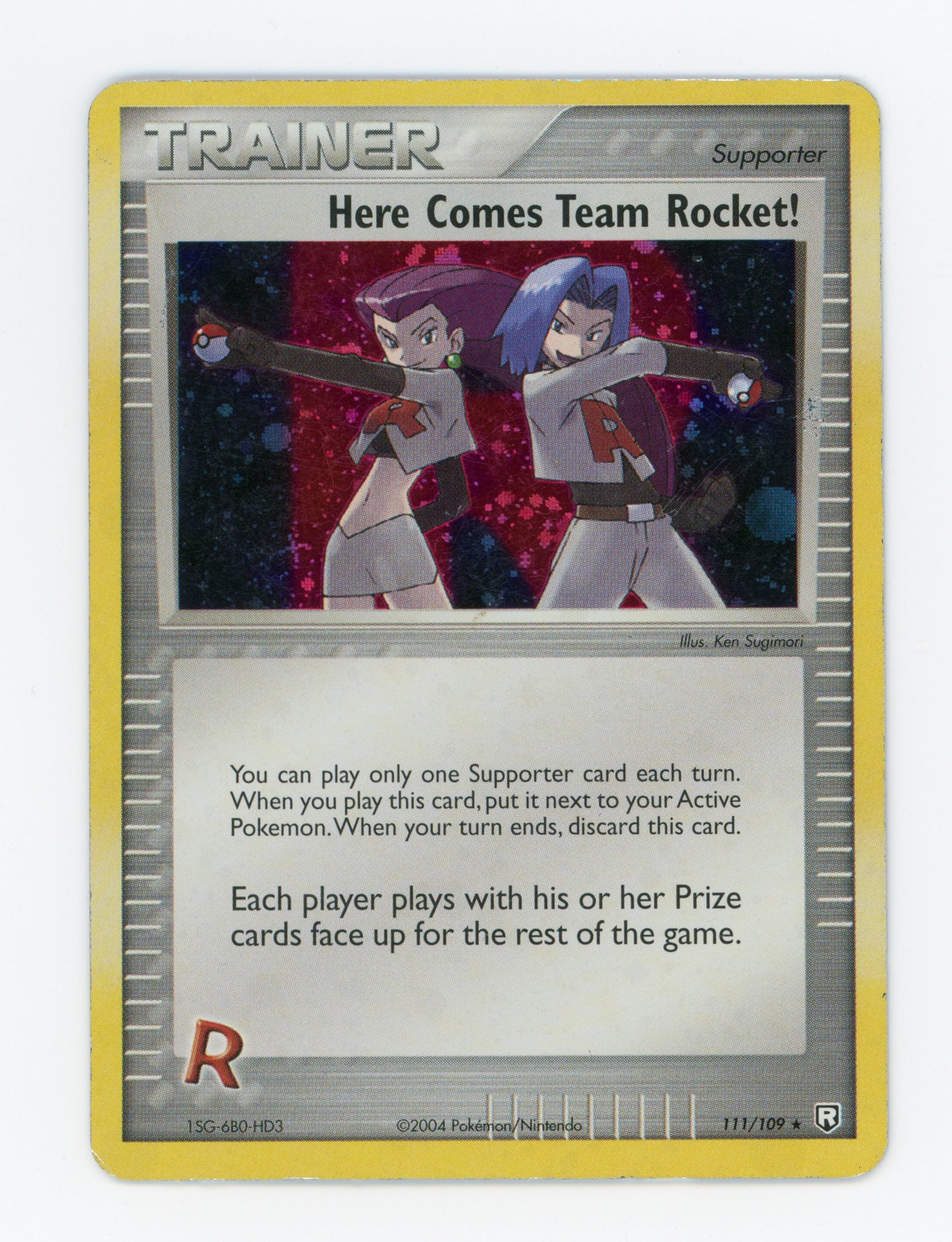 Here Comes Team Rocket! — Damaged|Rare Holo|Holo — ID 18546
