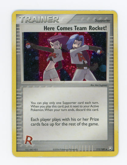 Here Comes Team Rocket! — Damaged|Rare Holo|Holo — ID 18546