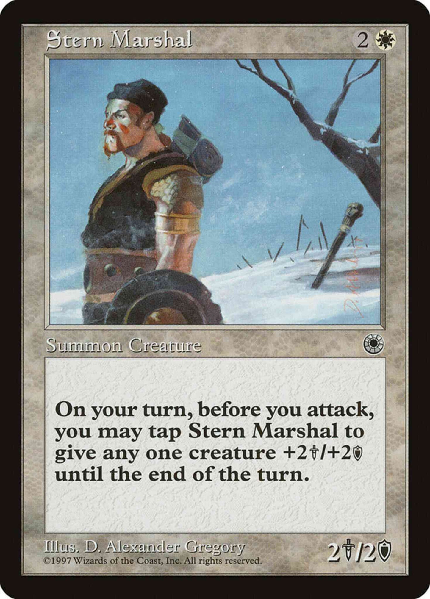 Stern Marshal [32] [Portal 1] [Non-Foil]