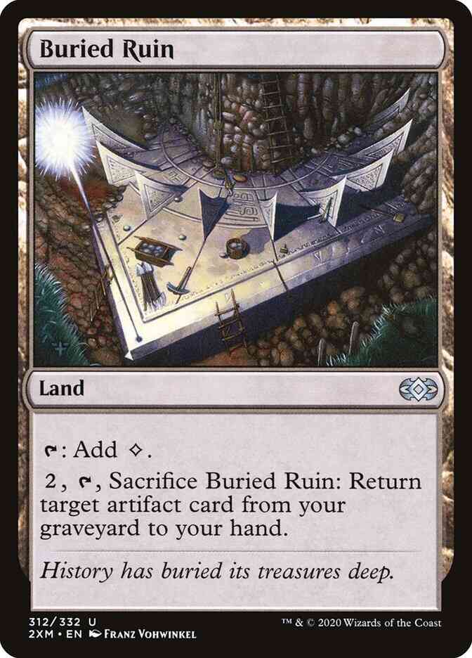 Buried Ruin [312] [Double Masters] [Non-Foil]