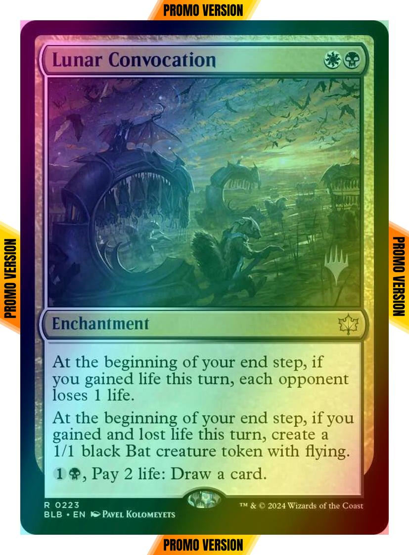 Lunar Convocation [223p] [Promo Pack] [Bloomburrow: Promos] [Foil]