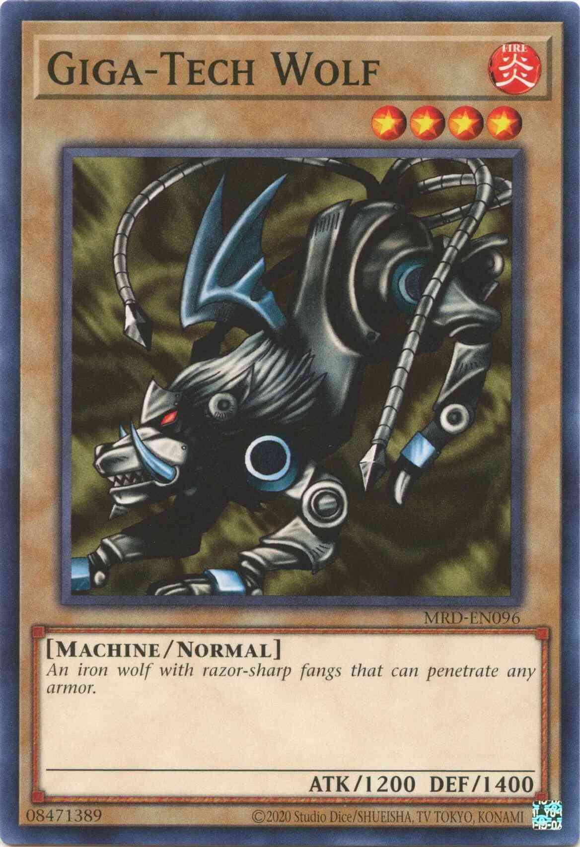 Giga-Tech Wolf - 25th Anniversary - MRD-EN096 - Common - Unlimited
