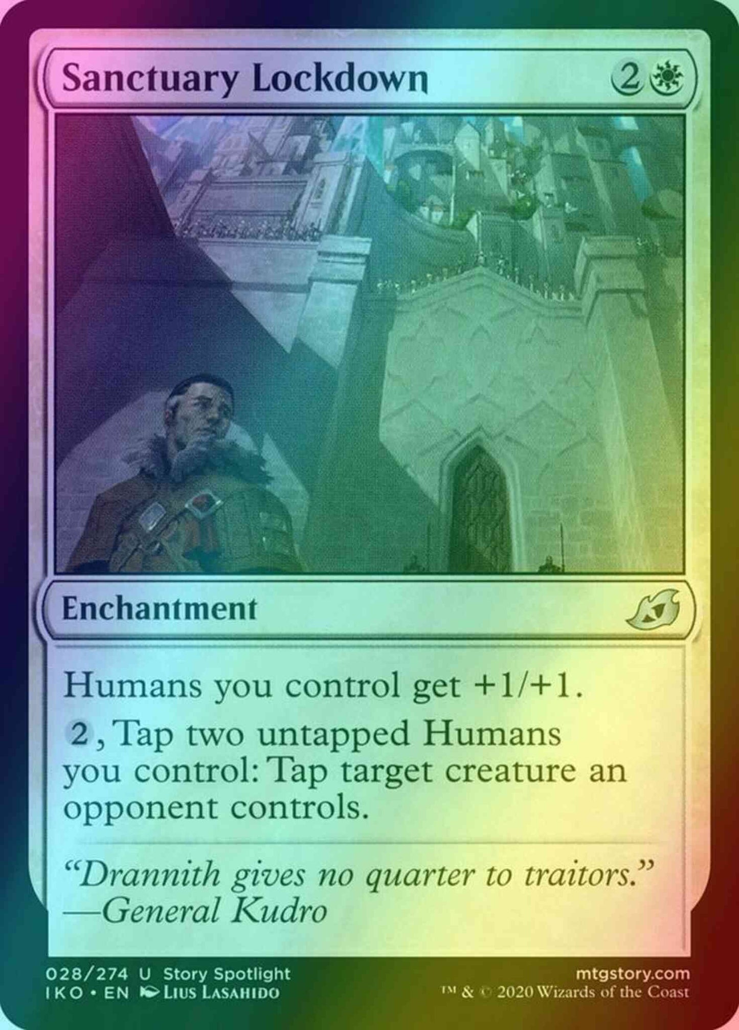 Sanctuary Lockdown [28] [Ikoria: Lair of Behemoths] [Foil]
