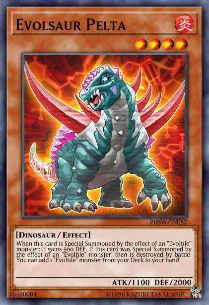 Evolsaur Pelta - PHSW-EN082 - Rare - 1st Edition