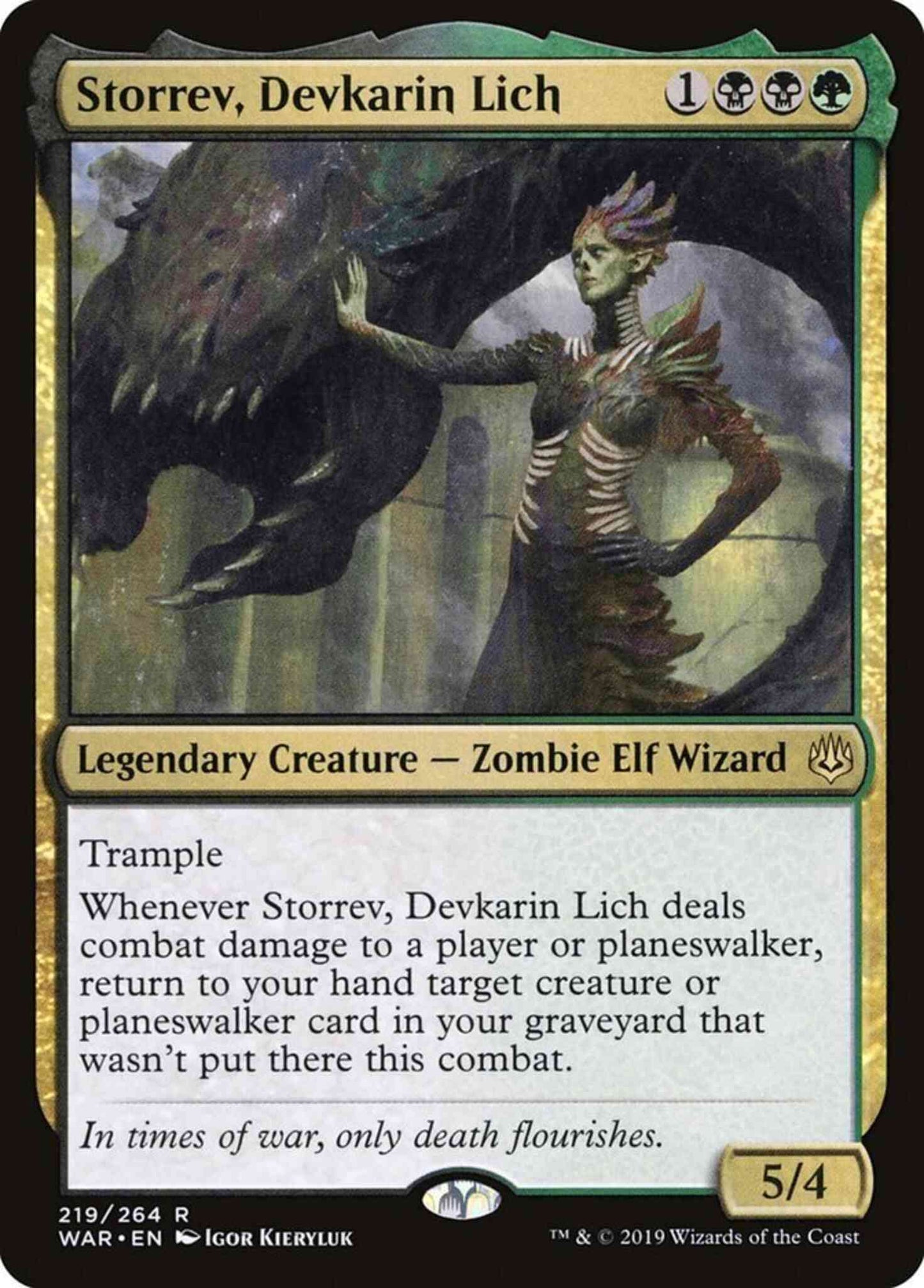 Storrev, Devkarin Lich [219] [War of the Spark] [Non-Foil]