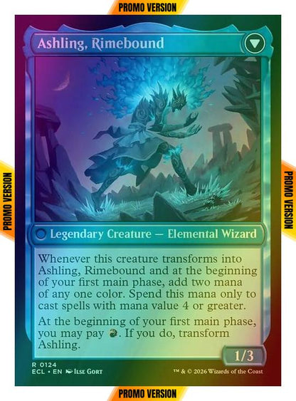 Ashling, Rekindled // Ashling, Rimebound [124p] [Promo Pack] [Lorwyn Eclipsed: Promos] [Foil]