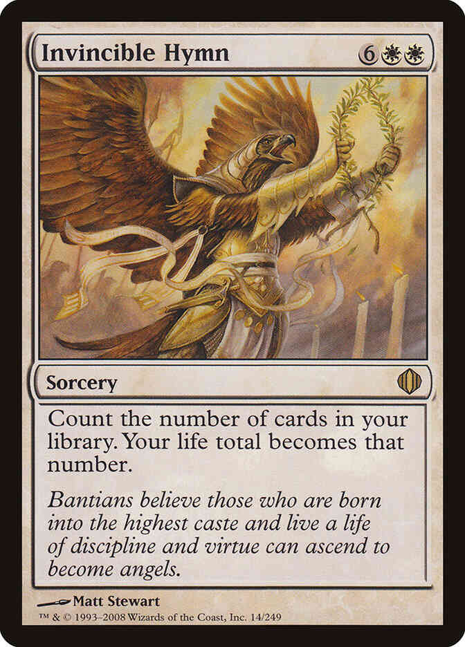 Invincible Hymn [14] [Shards Of Alara] [Non-Foil]