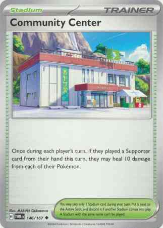 Community Center - 146/167 - Uncommon [sv06-146] [Non-Holo]