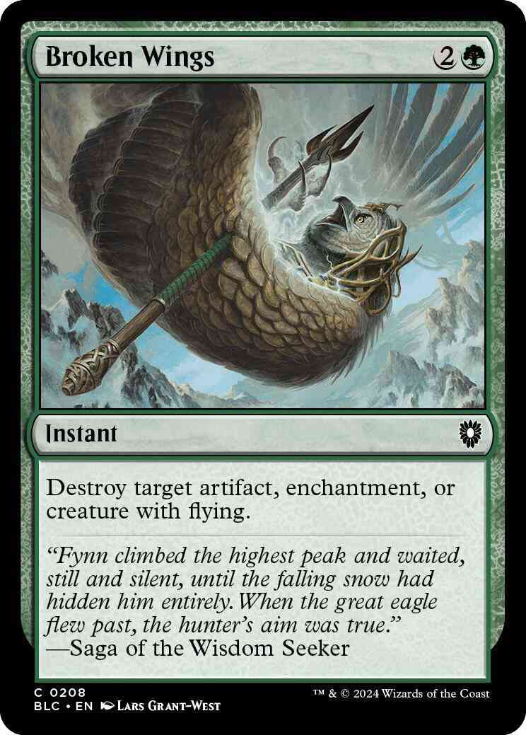 Broken Wings [208] [Bloomburrow: Commander] [Non-Foil]