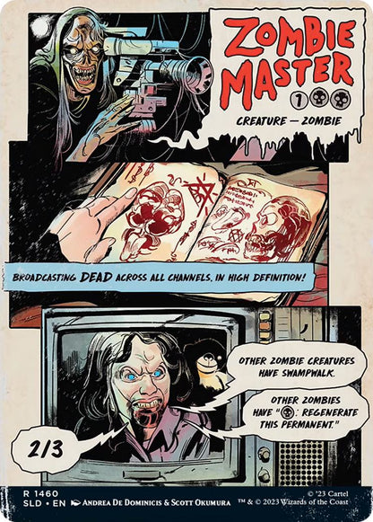 Zombie Master // Zombie Master [1460] [Borderless] [Creepshow] [Secret Lair Drop] [Non-Foil]