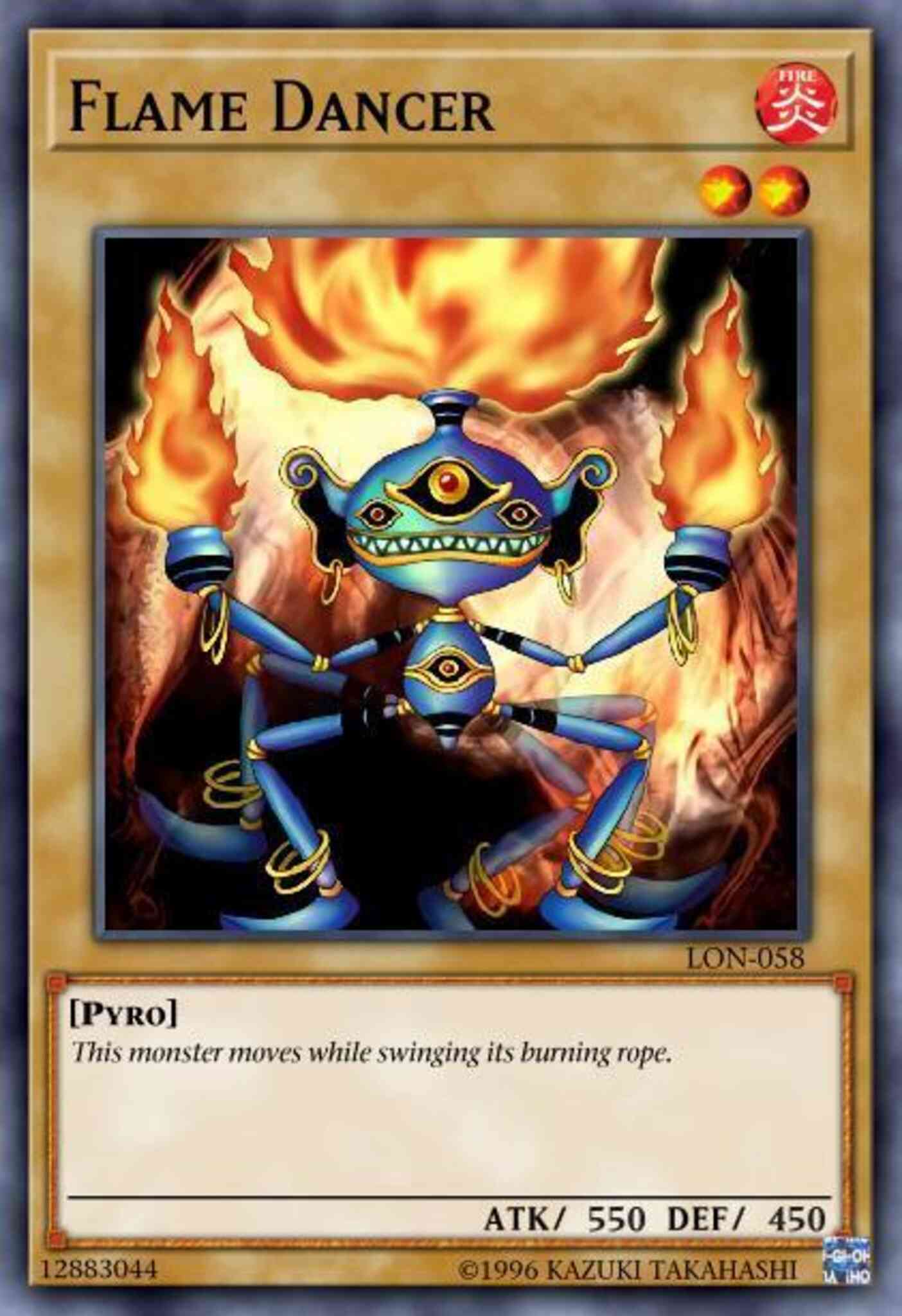 Flame Dancer - LON-058 - Common - 1st Edition