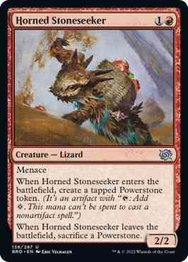 Horned Stoneseeker [138] [The Brothers' War] [Non-Foil]