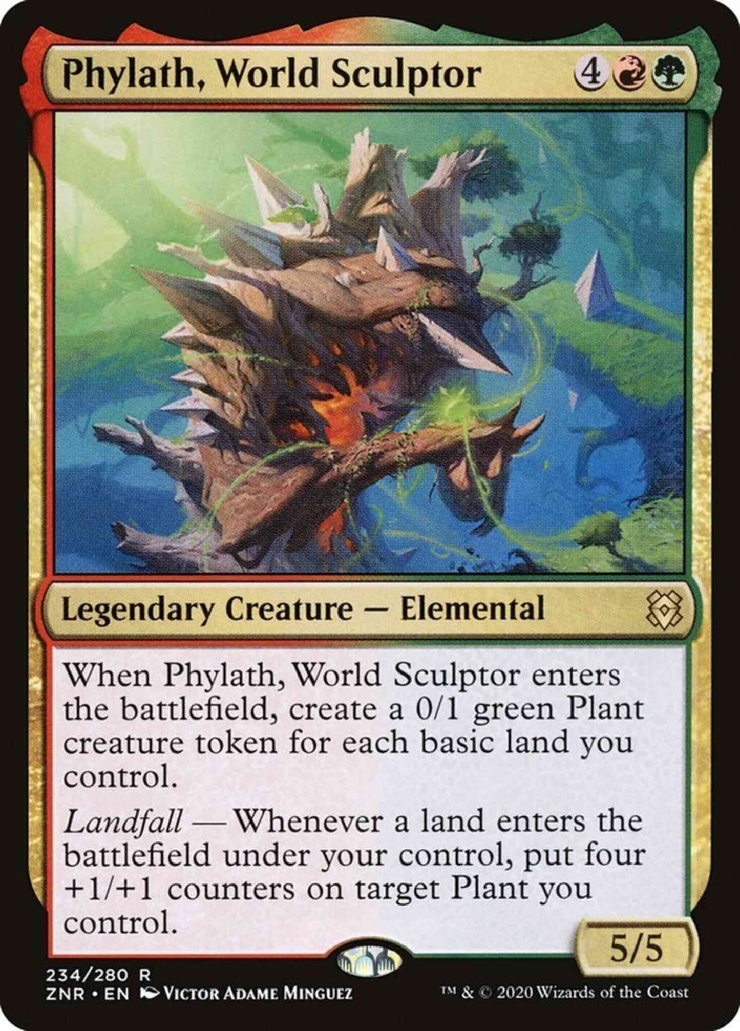 Phylath, World Sculptor [234] [Zendikar Rising] [Non-Foil]