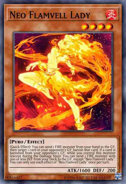 Neo Flamvell Lady - DANE-EN014 - Common - Unlimited