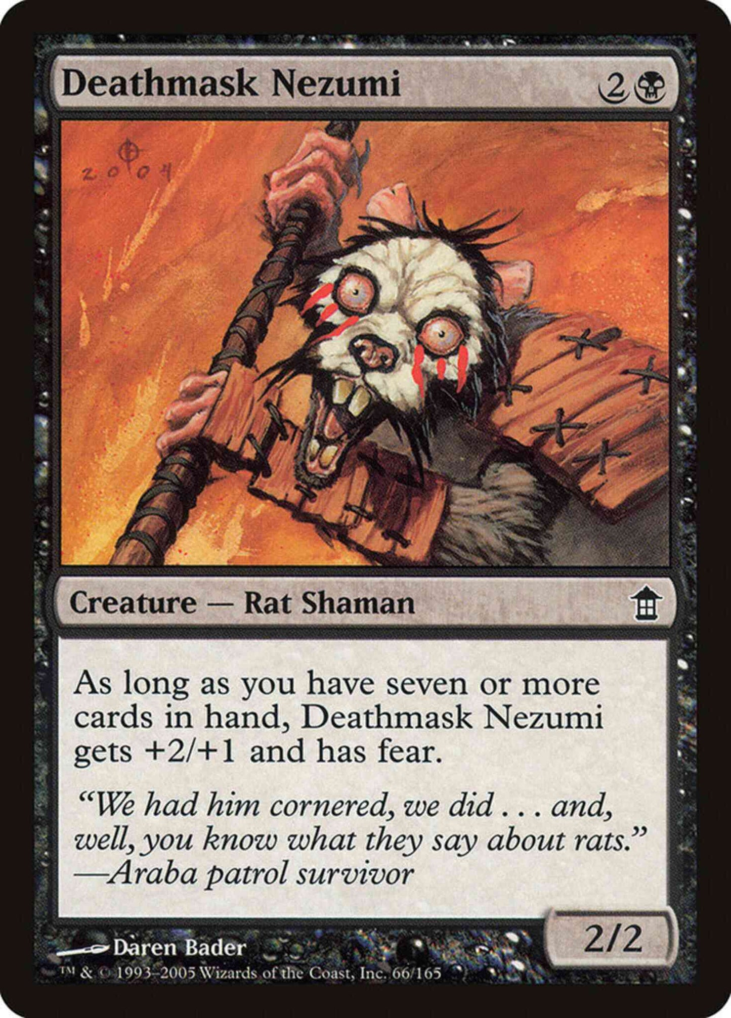 Deathmask Nezumi [66] [Saviors of Kamigawa] [Non-Foil]