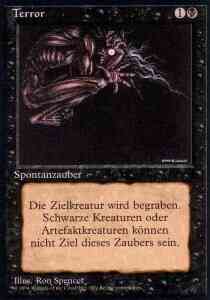 Terror - German [132] [Foreign Black Border: German] [Non-Foil]
