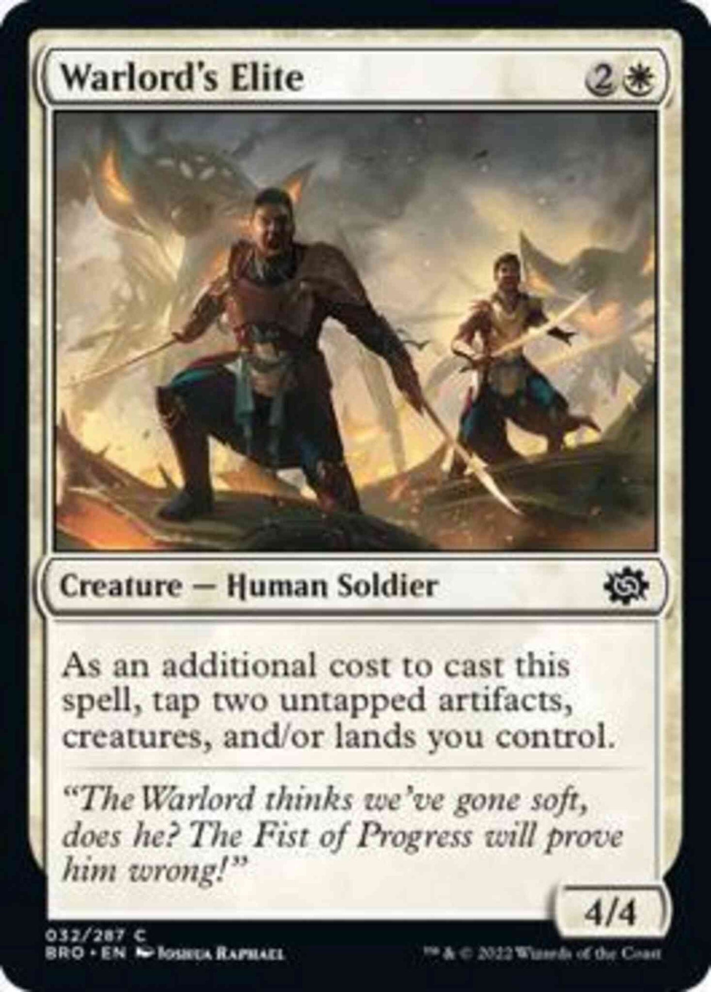 Warlord's Elite [32] [The Brothers' War] [Non-Foil]