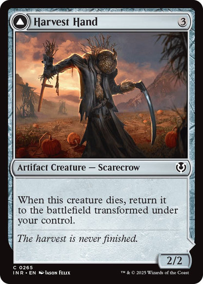 Harvest Hand // Scrounged Scythe [265] [Innistrad Remastered] [Non-Foil]