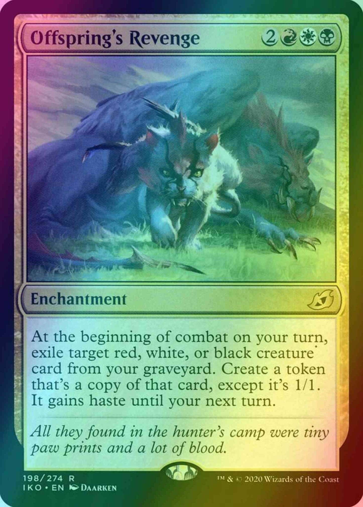 Offspring's Revenge [198] [Ikoria: Lair of Behemoths] [Foil]