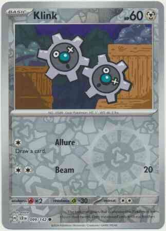 Klink - 099/142 - Common [sv07-099] [Reverse Holo]