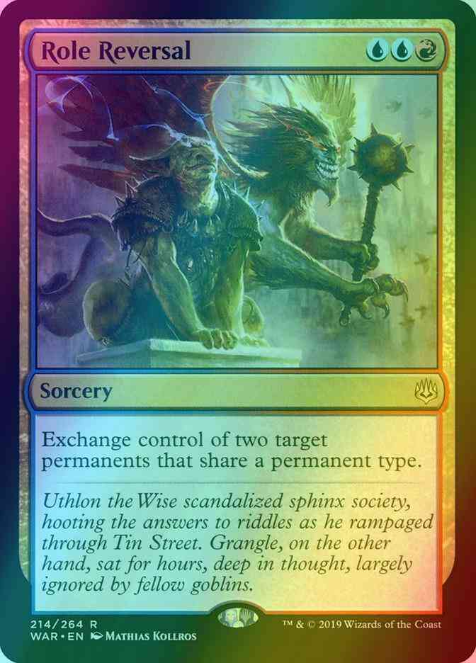 Role Reversal [214] [War of the Spark] [Foil]