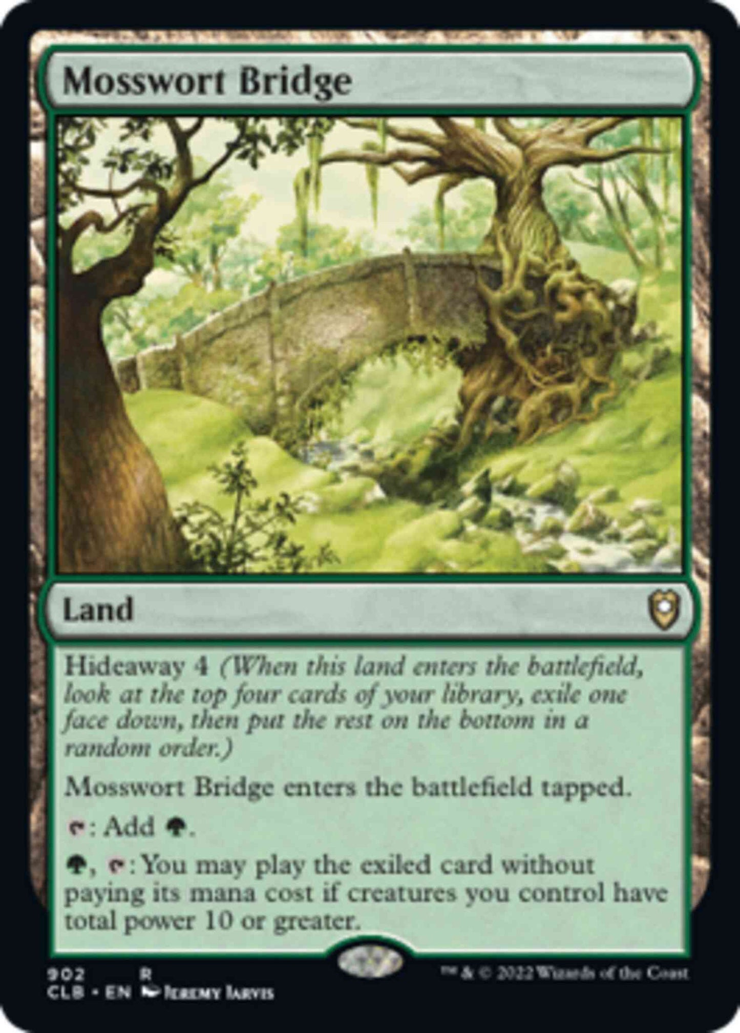 Mosswort Bridge [902] [Commander Legends: Battle for Baldur's Gate] [Non-Foil]