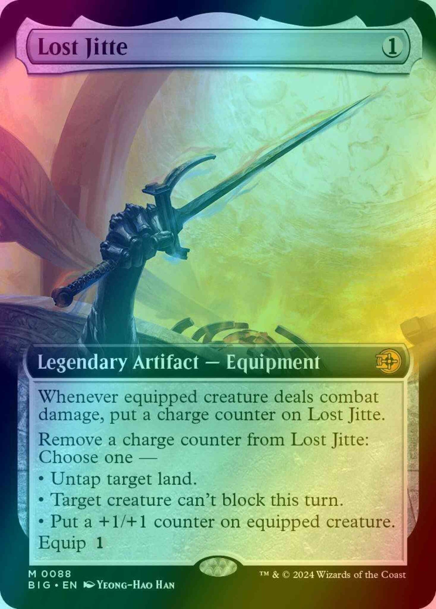 Lost Jitte [88] [Extended Art] [The Big Score] [Foil]