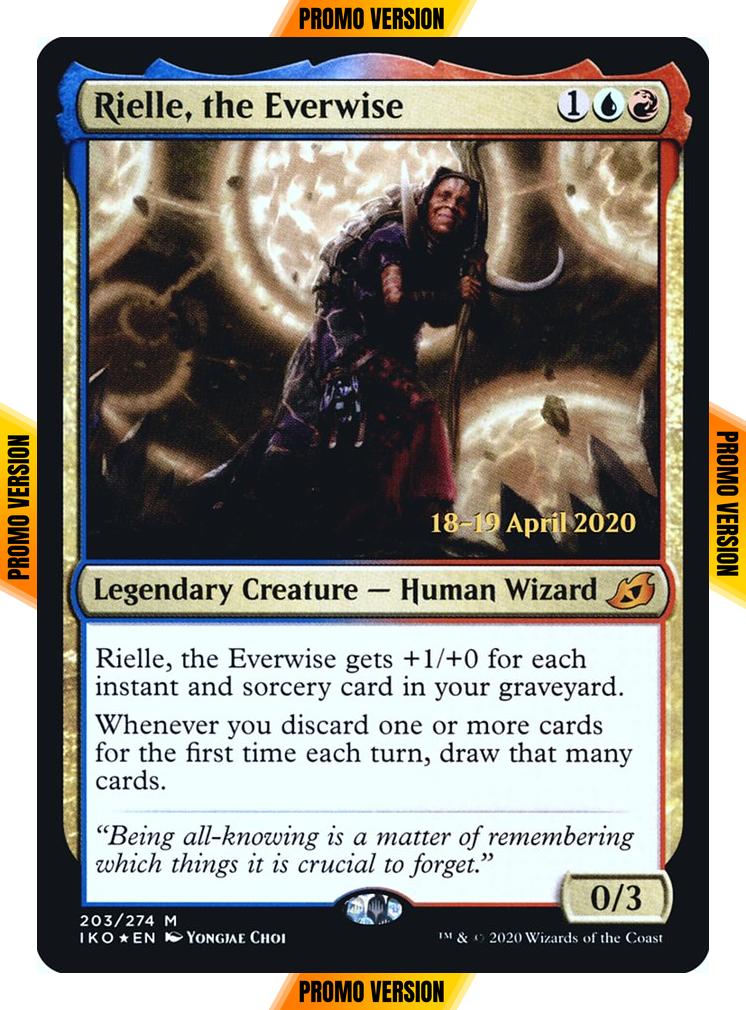 Rielle, the Everwise [Prerelease] [203s] [Ikoria: Lair of Behemoths Promos] [Foil]