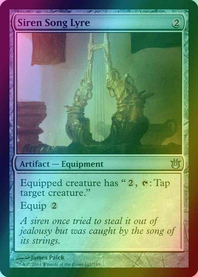 Siren Song Lyre [161] [Born of the Gods] [Foil]