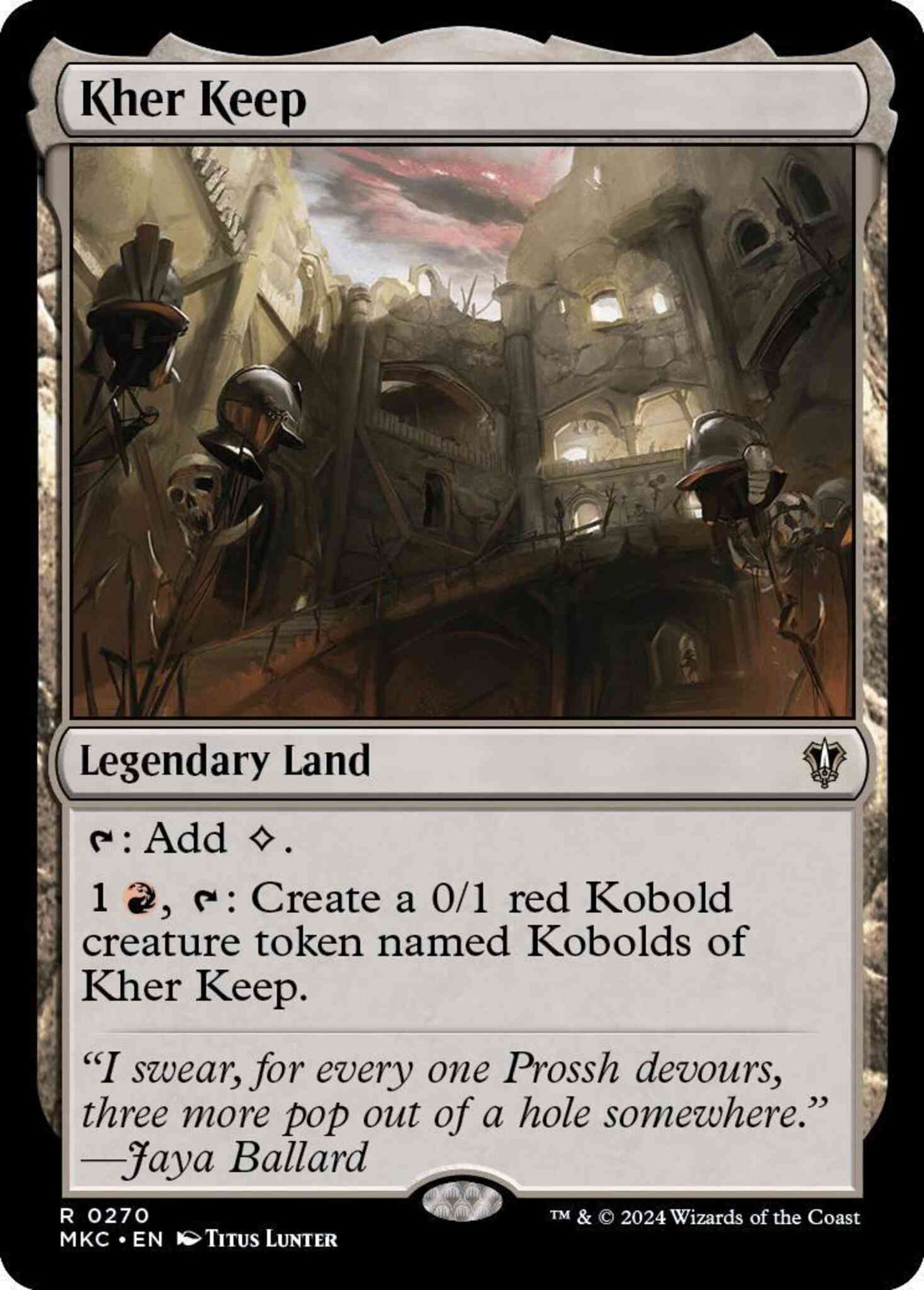 Kher Keep [270] [Murders at Karlov Manor: Commander] [Non-Foil]