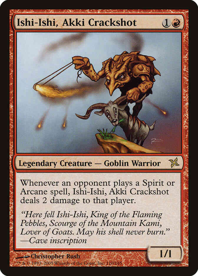 Ishi-Ishi, Akki Crackshot [110] [Betrayers of Kamigawa] [Non-Foil]