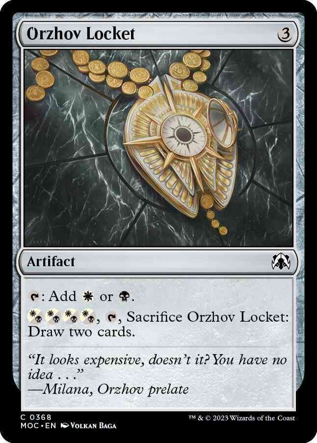 Orzhov Locket [368] [March of the Machine: Commander] [Non-Foil]