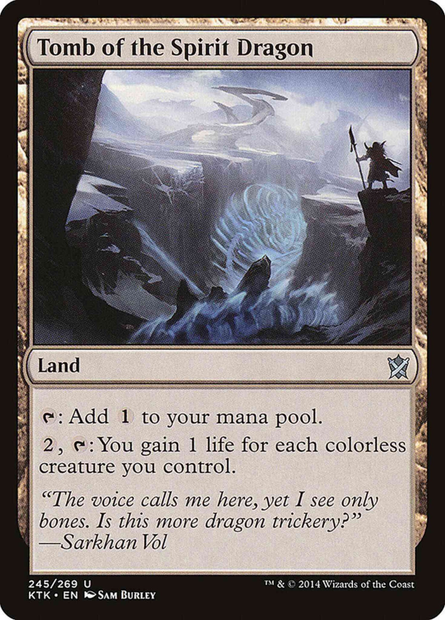 Tomb of the Spirit Dragon [245] [Khans Of Tarkir] [Non-Foil]