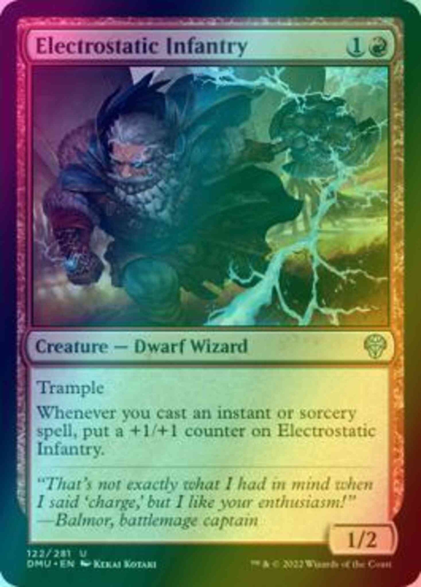 Electrostatic Infantry [122] [Dominaria United] [Foil]
