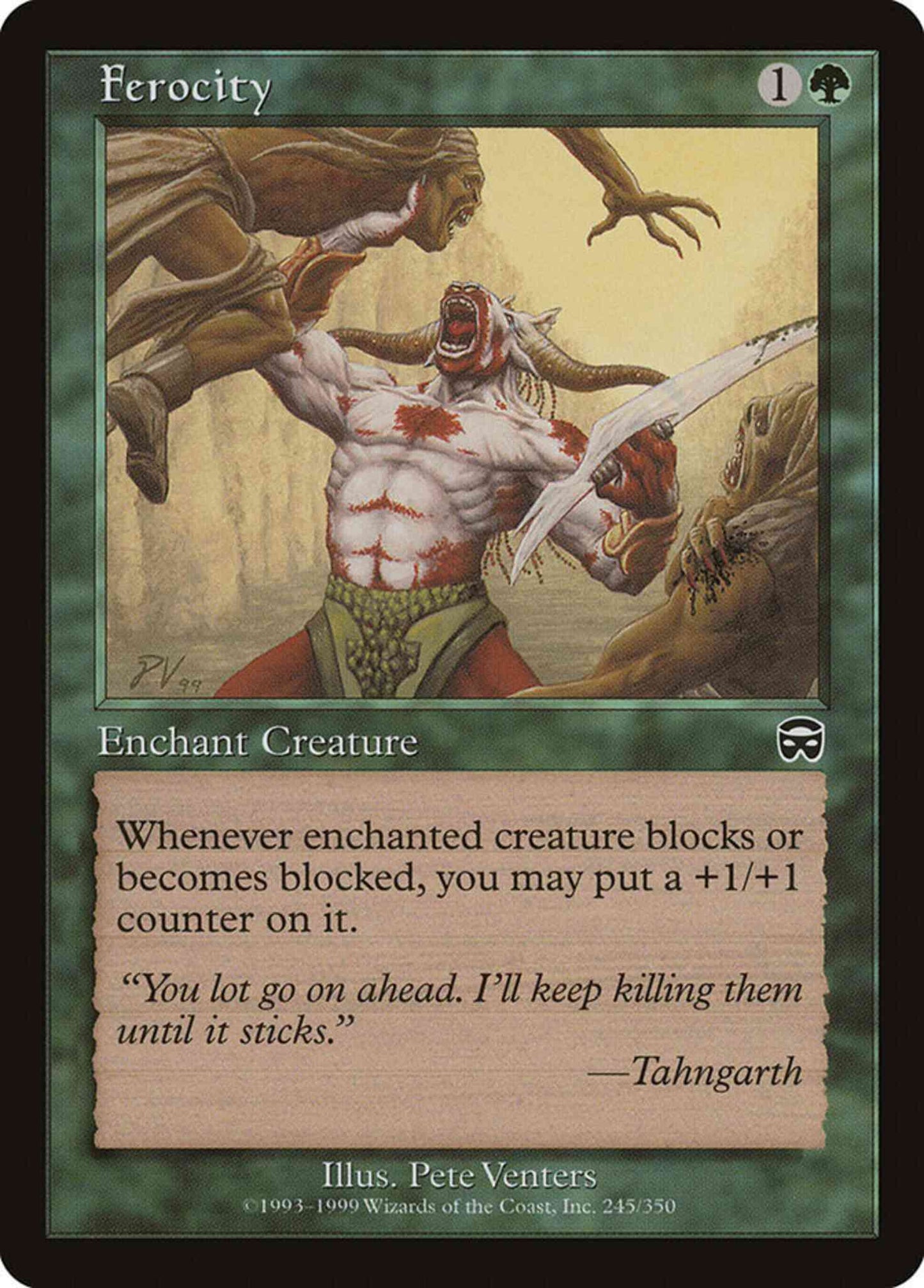 Ferocity [245] [Mercadian Masques] [Non-Foil]