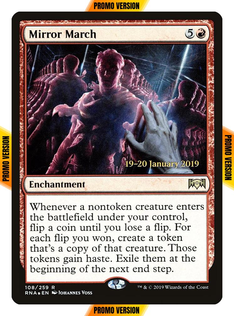 Mirror March [108s] [Ravnica Allegiance Promos] [Foil]