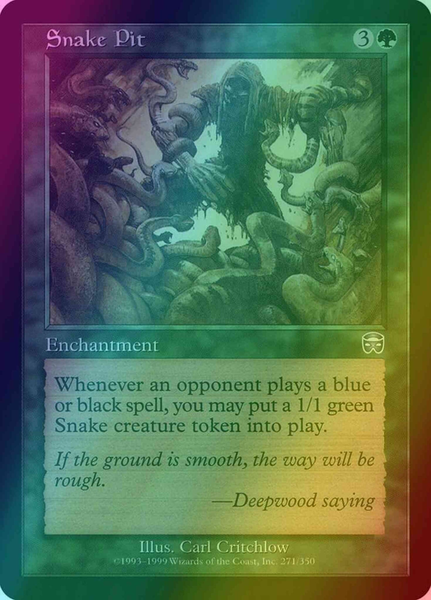 Snake Pit [271] [Mercadian Masques] [Foil]