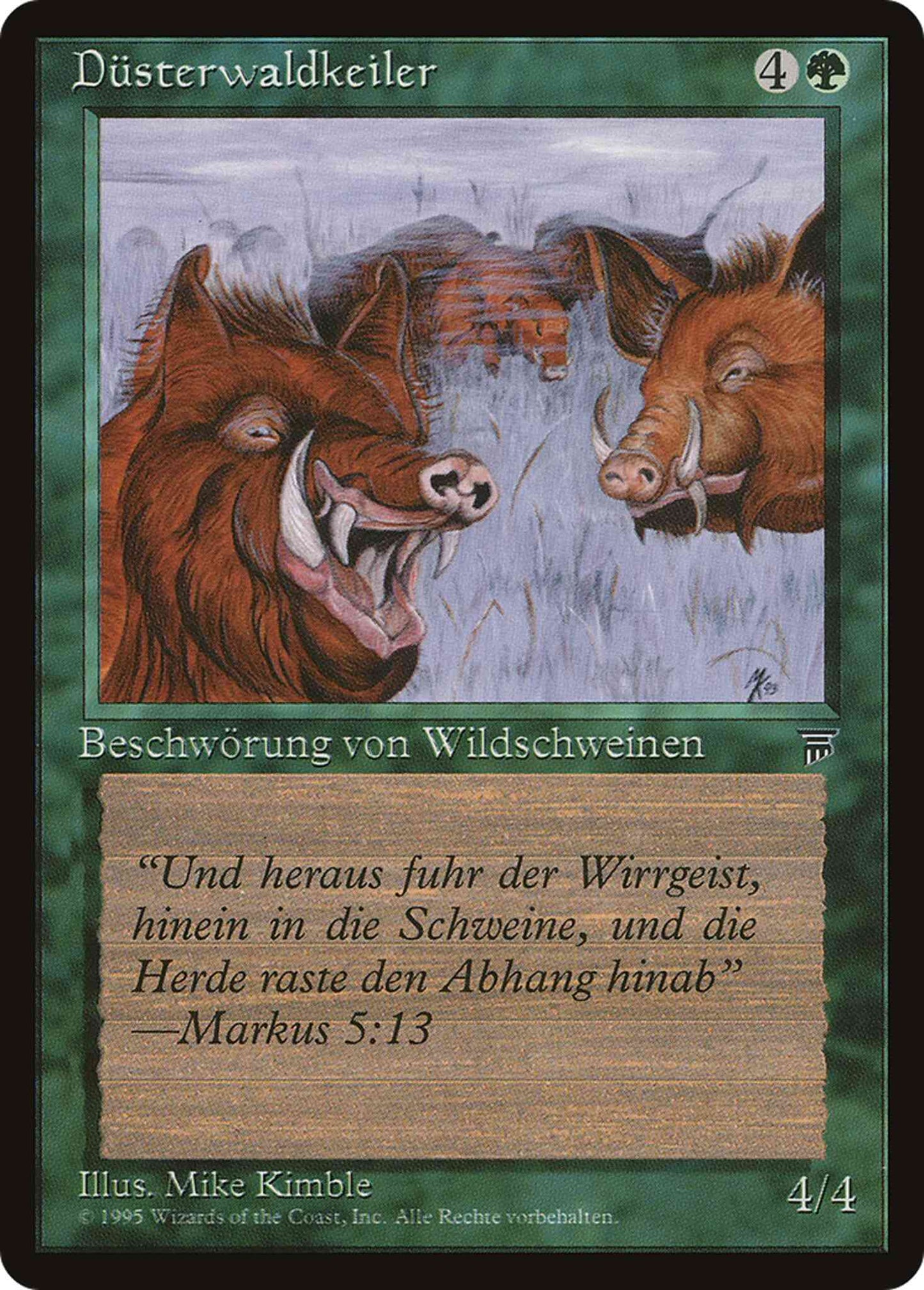 Durkwood Boars - German [131] [Renaissance German] [Non-Foil]