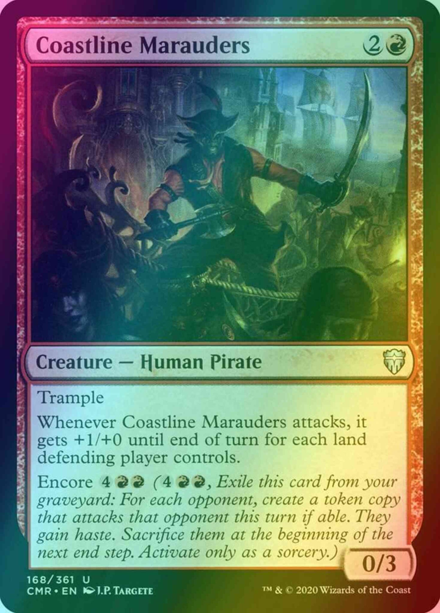 Coastline Marauders [168] [Commander Legends] [Foil]