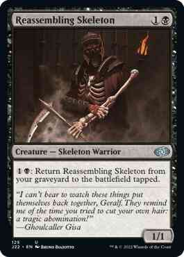 Reassembling Skeleton [125] [Jumpstart 2022] [Non-Foil]