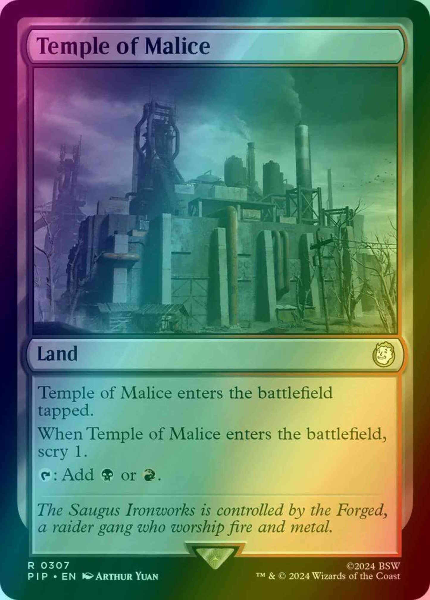 Temple of Malice [307] [Fallout] [Foil]